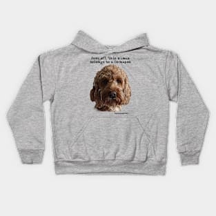 Cockapoo Dog Kids Hoodie